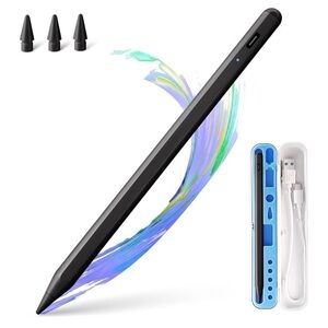 🖊️ Black Stylus Pen with Accessories